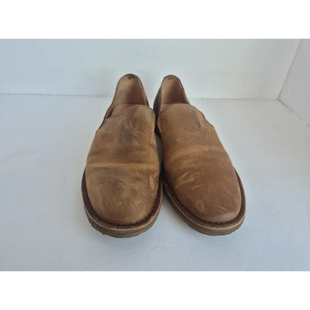 Men Astorflex Patnoflex Travel Loafers Tan Leather Slip On Shoes Italy 12